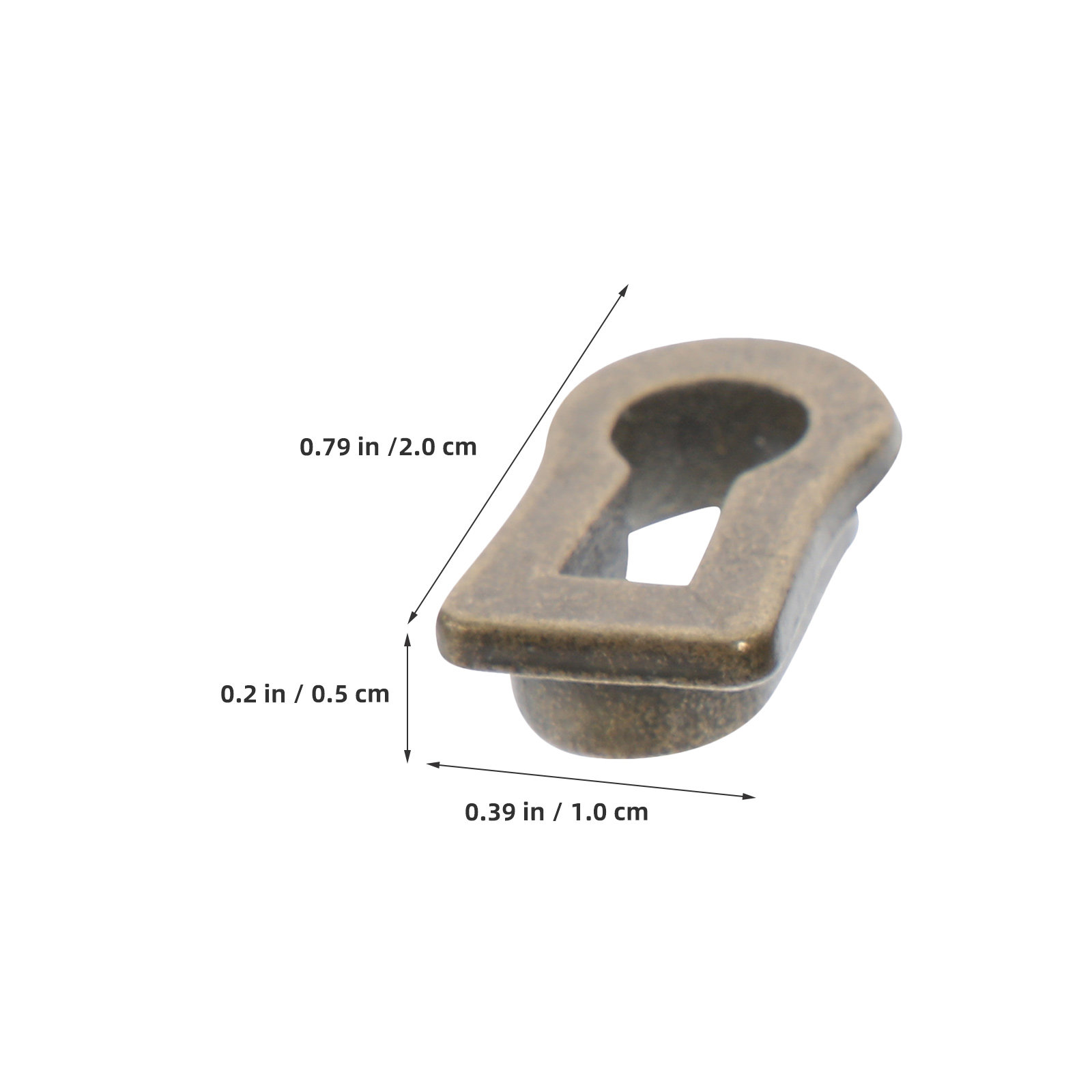12 Pcs Oval Decorative Keyhole - Furniture Hardware Manufacturer recension och pris