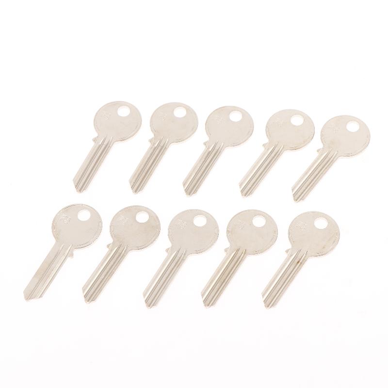 10Pcs F3 Double Slot Key Blank - Furniture Hardware Fitting recension och pris